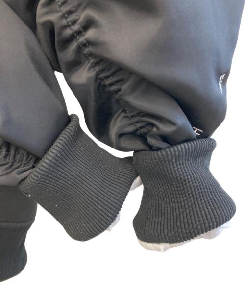 NIKE（ナイキ）NIKE (ナイキ) SWOOSH BOMBERジャケット ホワイト×ブラック サイズ:Mの古着・服飾アイテム