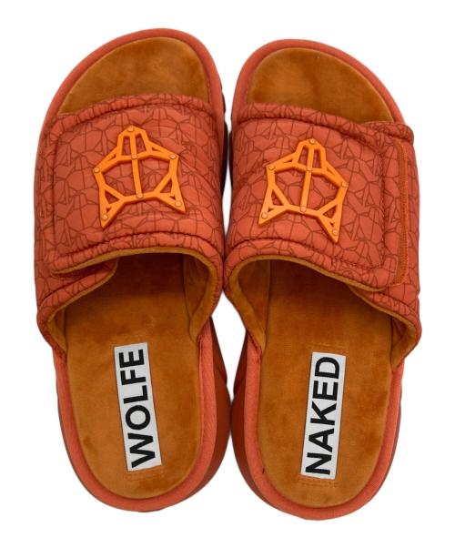 NAKED WOLFE（ネイキッドウルフ）Naked Wolfe (ネイキッドウルフ) サンダル オレンジ サイズ:SIZE UK8の古着・服飾アイテム