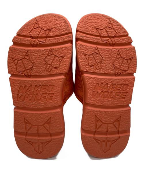 NAKED WOLFE（ネイキッドウルフ）Naked Wolfe (ネイキッドウルフ) サンダル オレンジ サイズ:SIZE UK8の古着・服飾アイテム