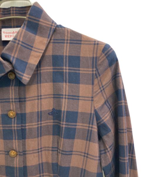 Vivienne Westwood RED LABEL（ヴィヴィアンウエストウッドレッドレーベル）Vivienne Westwood RED LABEL (ヴィヴィアンウエストウッドレッドレーベル) ワンピース エンジ サイズ:2の古着・服飾アイテム