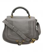 Chloeクロエ）の古着「マーシースモール2WAYバッグ」｜グレー