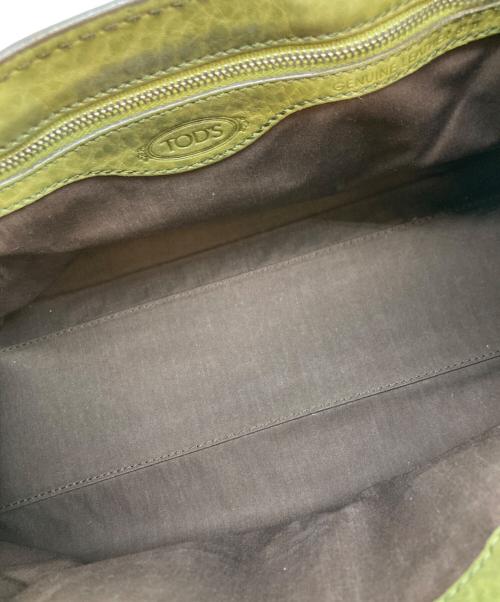 TOD'S（トッズ）TOD'S (トッズ) トートバッグ グリーン サイズ:-の古着・服飾アイテム