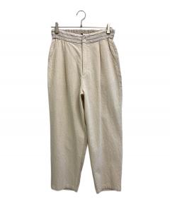 中古・古着通販】pas de calais (パドカレ) リネン混ワイドパンツ