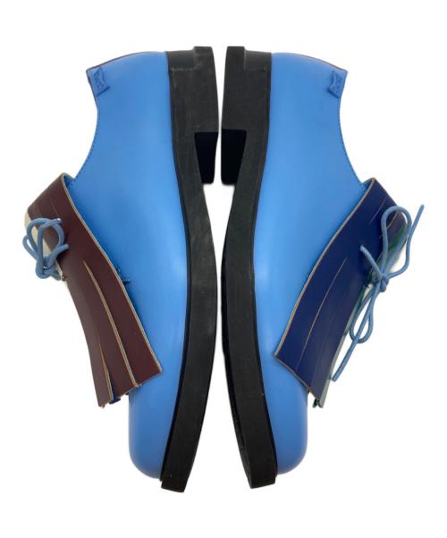 CAMPER（カンペール）CAMPER (カンペール) Twinsカラータッセルシューズ ブルー サイズ:37の古着・服飾アイテム