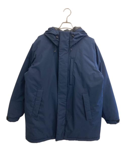 SHIPS any（シップスエニィ）SHIPS any (シップスエニィ) 〈撥水・防風等〉多機能 中綿 フード ミドル コート 24FW ネイビー サイズ:Mの古着・服飾アイテム