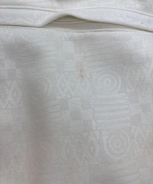 adidas（アディダス）adidas (アディダス) 80s PREMIUM EMBOSS 3-STRIPES TRACK PANT アイボリー×ブラウン サイズ:Lの古着・服飾アイテム