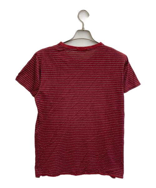 Saint Laurent Paris（サンローランパリ）Saint Laurent Paris (サンローランパリ) 19SS ロゴプリントカットソー レッド サイズ:SIZE Sの古着・服飾アイテム