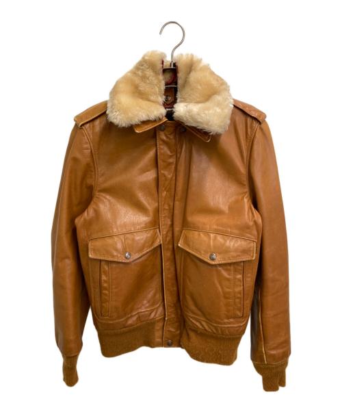 Schott（ショット）Schott (ショット) レザージャケット ブラウン サイズ:36の古着・服飾アイテム