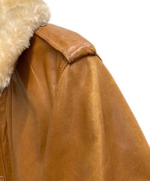 Schott（ショット）Schott (ショット) レザージャケット ブラウン サイズ:36の古着・服飾アイテム