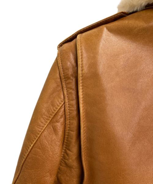 Schott（ショット）Schott (ショット) レザージャケット ブラウン サイズ:36の古着・服飾アイテム