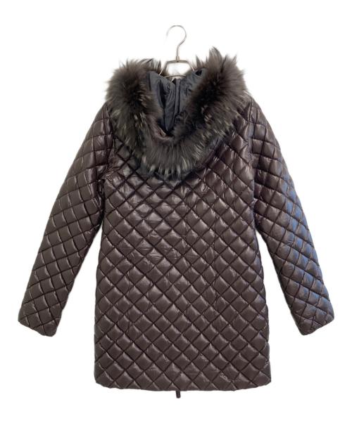 DUVETICA（デュベティカ）DUVETICA (デュベティカ) キルティングダウンコート アッカ ブラウン サイズ:42の古着・服飾アイテム