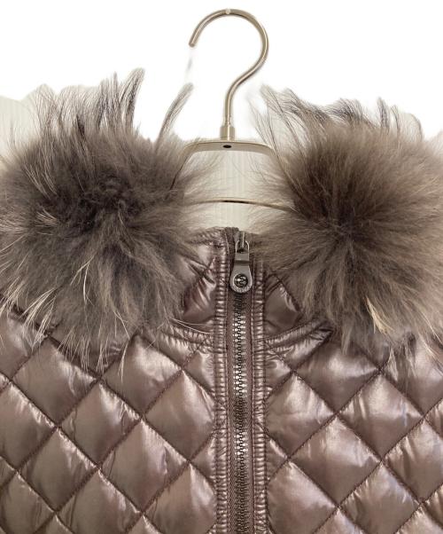 DUVETICA（デュベティカ）DUVETICA (デュベティカ) キルティングダウンコート アッカ ブラウン サイズ:42の古着・服飾アイテム