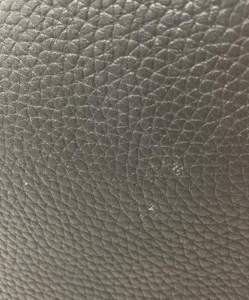 TORY BURCH（トリーバーチ）TORY BURCH (トリーバーチ) レザートートバッグ ブラックの古着・服飾アイテム