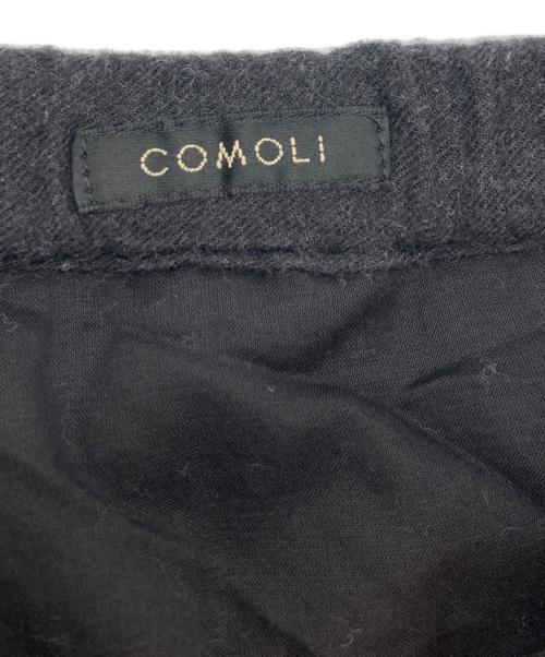 COMOLI（コモリ）COMOLI (コモリ) 23AWウールビエラドローストリングロングパンツ グレー サイズ:SIZE 2の古着・服飾アイテム