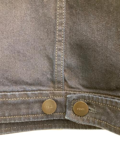 FENDI（フェンディ）FENDI (フェンディ) デニムジャケット インディゴ サイズ:46の古着・服飾アイテム