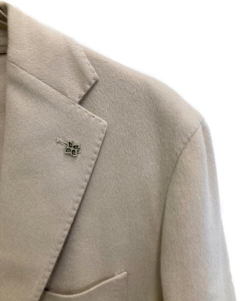 TAGLIATORE（タリアトーレ）TAGLIATORE (タリアトーレ) カシミヤ2Bシングルジャケット ベージュ サイズ:48の古着・服飾アイテム
