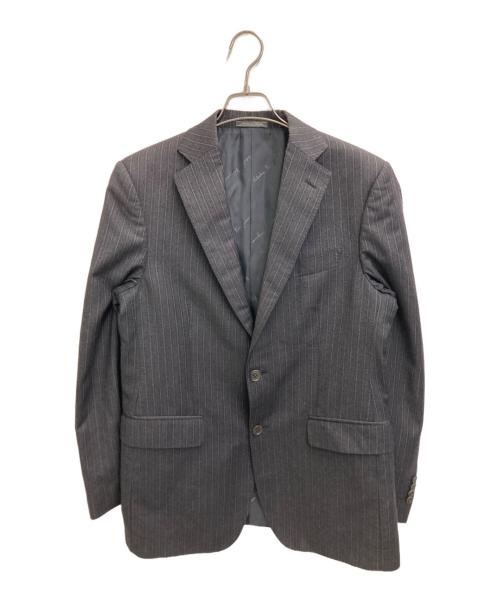 Salvatore Ferragamo（サルヴァトーレ フェラガモ）Salvatore Ferragamo (サルヴァトーレ フェラガモ) セットアップスーツ グレー サイズ:50の古着・服飾アイテム