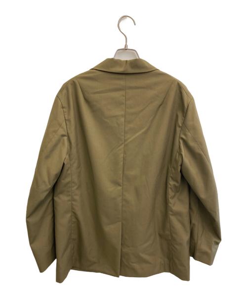 TOMORROW LAND（トゥモローランド）TOMORROW LAND (トゥモローランド) ウールタイプライター シングル2Bメタルボタンジャケット オリーブ サイズ:Sの古着・服飾アイテム