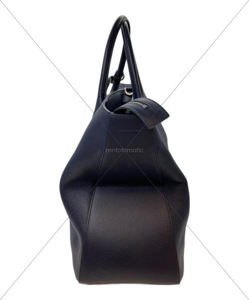 Salvatore Ferragamo（サルヴァトーレ フェラガモ）Salvatore Ferragamo (サルヴァトーレ フェラガモ) 2WAYトートバッグ ネイビーの古着・服飾アイテム