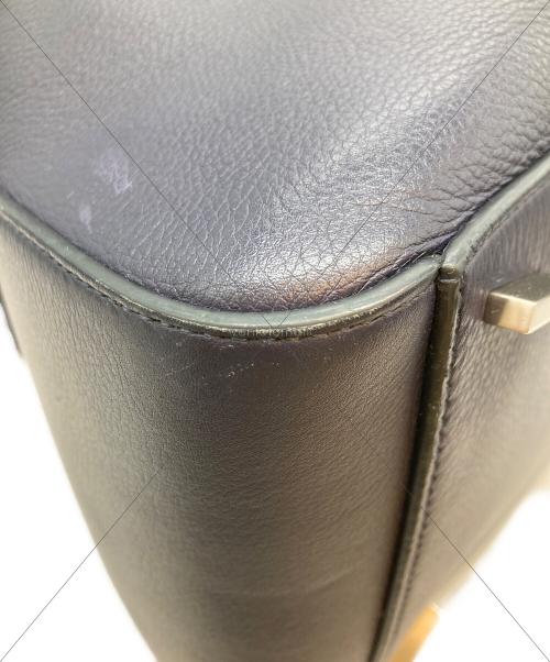 Salvatore Ferragamo（サルヴァトーレ フェラガモ）Salvatore Ferragamo (サルヴァトーレ フェラガモ) 2WAYトートバッグ ネイビーの古着・服飾アイテム