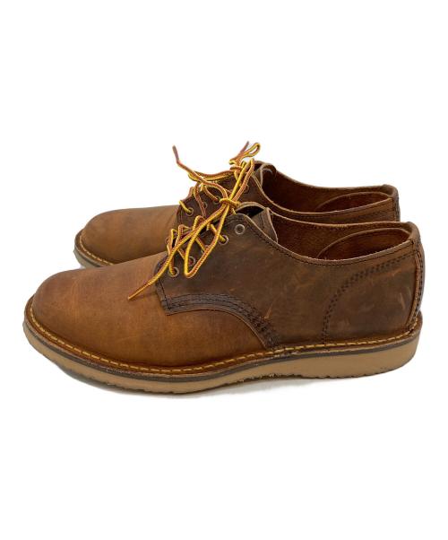 RED WING（レッドウィング）RED WING (レッドウィング) Weekender Oxford ブラウン サイズ:25.5cmの古着・服飾アイテム