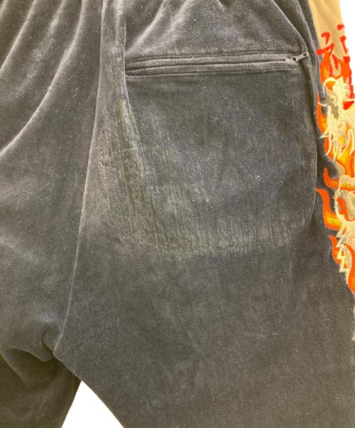 doublet（ダブレット）doublet (ダブレット) 17AW CHAOS EMBROIDERY TRACK PANTS ネイビー サイズ:Mの古着・服飾アイテム