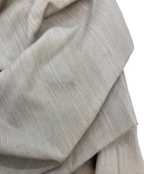 RANDY（ランディー）Randy (ランディー) 23SS SHOPPING CART ACCORDION PANTS ベージュ サイズ:1の古着・服飾アイテム