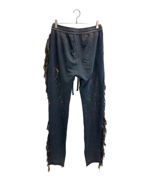 ALCHEMIST（アルケミスト）alchemist (アルケミスト) フリンジスウェットパンツ ネイビー サイズ:Mの古着・服飾アイテム