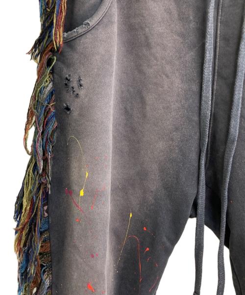 ALCHEMIST（アルケミスト）alchemist (アルケミスト) フリンジスウェットパンツ ネイビー サイズ:Mの古着・服飾アイテム