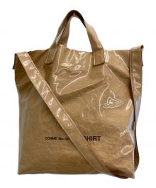 COMME des GARCONS SHIRT（コムデギャルソンシャツ）の古着「ショルダーバッグ」｜ブラウン
