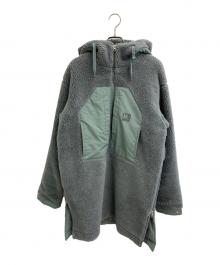 HELLY HANSEN（ヘリーハンセン）の古着「フレームプルーフ ウールファイバーパイルサーモロングジャケット」｜グリーン