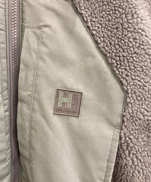 HELLY HANSEN（ヘリーハンセン）HELLY HANSEN (ヘリーハンセン) フレームプルーフ ウールファイバーパイルサーモロングジャケット グリーン サイズ:XLの古着・服飾アイテム