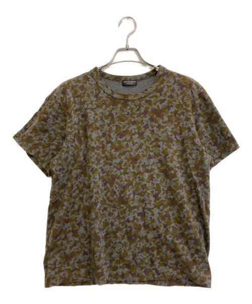 COMME des GARCONS HOMME PLUS（コムデギャルソンオムプリュス）COMME des GARCONS HOMME PLUS (コムデギャルソンオムプリュス) Tシャツ グレー×ブラウン サイズ:-の古着・服飾アイテム