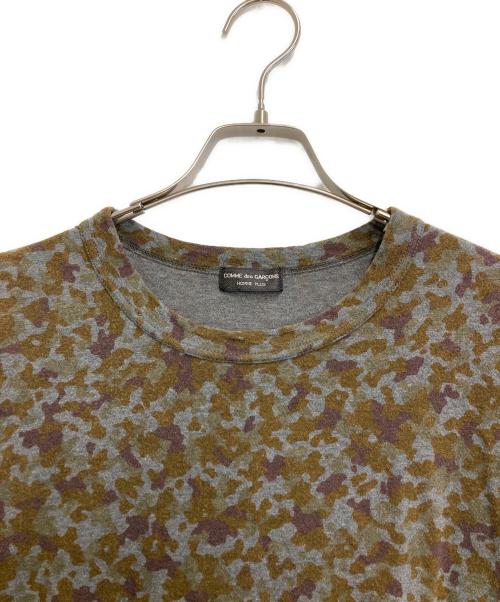 COMME des GARCONS HOMME PLUS（コムデギャルソンオムプリュス）COMME des GARCONS HOMME PLUS (コムデギャルソンオムプリュス) Tシャツ グレー×ブラウン サイズ:-の古着・服飾アイテム
