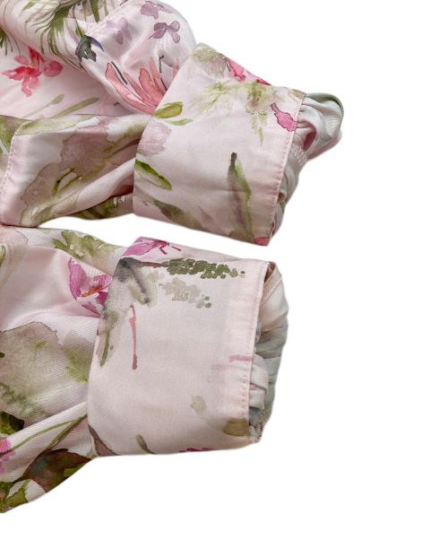 Loulou Willoughby（ルルウィルビー）Loulou Willoughby (ルルウィルビー) RATTI ソフトフラワープリントブラウス ピンク サイズ:2の古着・服飾アイテム