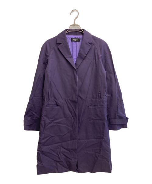 Paul Smith BLACK（ポールスミスブラック）Paul Smith BLACK (ポールスミスブラック) コート パープル サイズ:40の古着・服飾アイテム