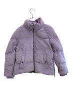 WOOLRICHウールリッチ）の古着「ベルベットダウンジャケット」｜パープル