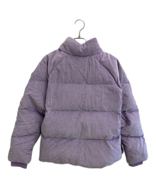 WOOLRICH（ウールリッチ）WOOLRICH (ウールリッチ) ベルベットダウンジャケット パープル サイズ:SIZEMの古着・服飾アイテム
