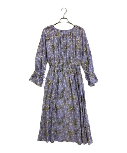 GRACE CONTINENTAL（（グレースコンチネンタル）GRACE CONTINENTAL (（グレースコンチネンタル) ブラウスワンピース パープル サイズ:36の古着・服飾アイテム