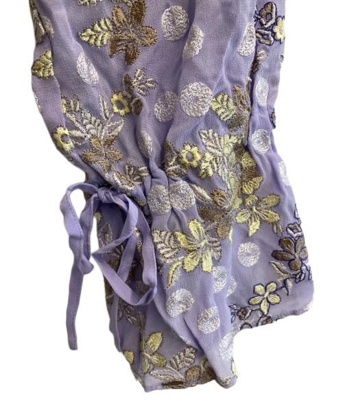 GRACE CONTINENTAL（（グレースコンチネンタル）GRACE CONTINENTAL (（グレースコンチネンタル) ブラウスワンピース パープル サイズ:36の古着・服飾アイテム