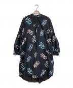 ROCHASロシャス）の古着「ブラウスワンピース」｜ブラック