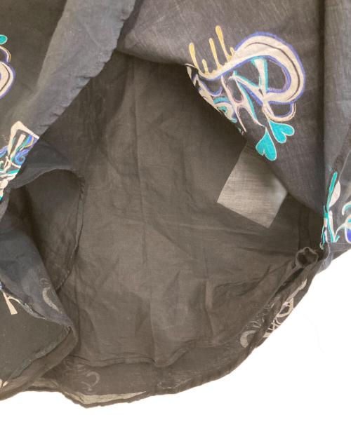 ROCHAS（ロシャス）ROCHAS (ロシャス) ブラウスワンピース ブラック サイズ:38の古着・服飾アイテム