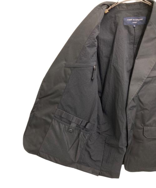 COMME des GARCONS HOMME（コムデギャルソン オム）COMME des GARCONS HOMME (コムデギャルソン オム) テーラードジャケット ブラック サイズ:Lの古着・服飾アイテム