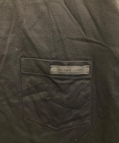 PRADA（プラダ）PRADA (プラダ) POLO SS SHIRTS ブラック サイズ:XXLの古着・服飾アイテム