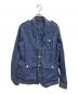 DSQUARED2（ディースクエアード）の古着「リネンデニムジャケット」｜ブルー
