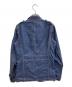 DSQUARED2 (ディースクエアード) リネンデニムジャケット ブルー サイズ:44：8000円