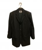I.S.アイエス）の古着「テーラードジャケット」｜ブラック
