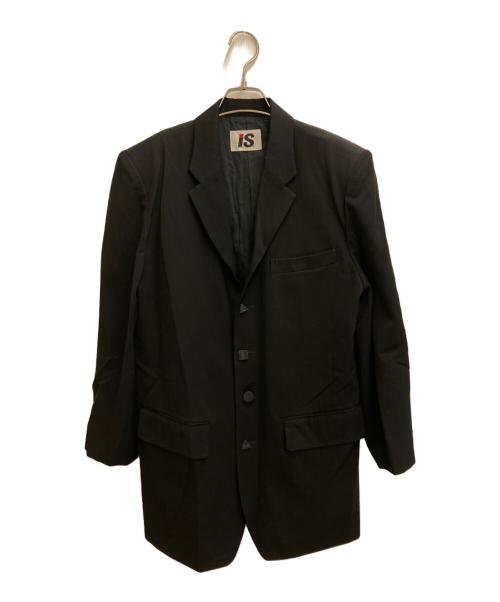 I.S.（アイエス）I.S. (アイエス) テーラードジャケット ブラック サイズ:9の古着・服飾アイテム
