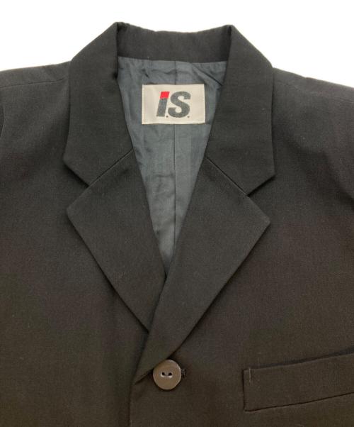I.S.（アイエス）I.S. (アイエス) テーラードジャケット ブラック サイズ:9の古着・服飾アイテム