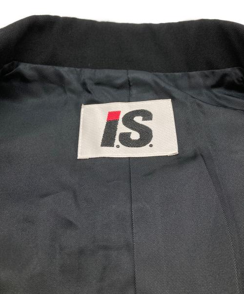 I.S.（アイエス）I.S. (アイエス) テーラードジャケット ブラック サイズ:9の古着・服飾アイテム
